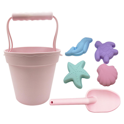 Anak-anak Musim Panas Silikon Pantai Mainan Sandbox Set Bucket Set