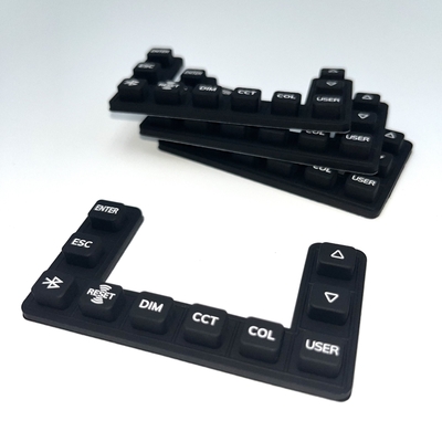 Keypad Karet Silikon Dengan Lampu Belakang Logo Disesuaikan
