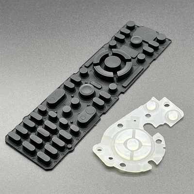 Keypad Karet Silikon Custom 80 Shore A Waterproof Tombol sentuh untuk remote