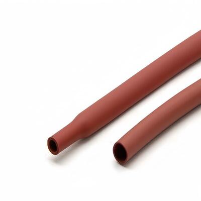 Tabung Isolasi Kabel Kawat Fleksibel Tahan Panas 20Mm ID 250C Sleeving Karet Silikon