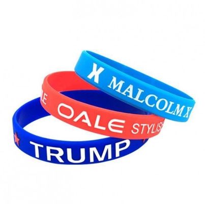 Debossed Rubber Band, Sesuaikan semua jenis gelang silikon, gelang dan kerajinan silikon lainnya