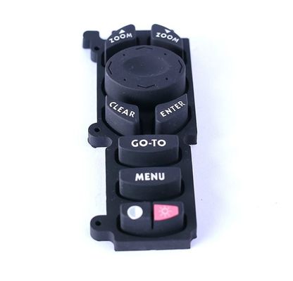 OEM No Poison Silicone Rubber Keypads 40 Shore A