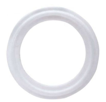 90 Shore A Pantone Color PTFE Rubber Gasket Untuk Triclamp