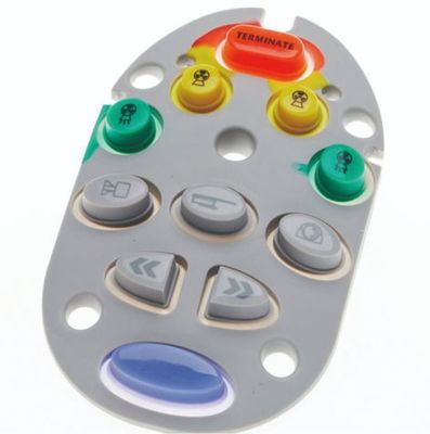 50 Shore A Pantone Silicone Switch Buttons Untuk Peralatan Medis