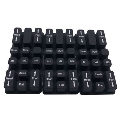 60 Shore A Silicone Membrane Switch Keyboard Untuk Kereta