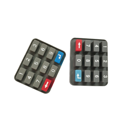 Keyboard Karet Silikon Tahan Penuaan OEM Untuk Remote Control