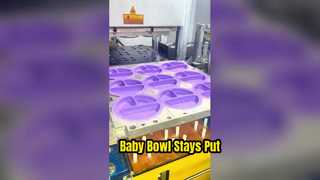 Tidak Ada Lagi Mangkuk Bayi Silikon Waktu Makan yang Berantakan
