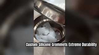Penyegelan Kelas Industri Grommet Karet Silikon Kustom