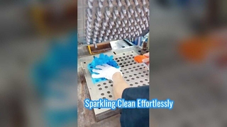 Sarung Tangan Pembersih Silikon untuk Dapur Berkilau